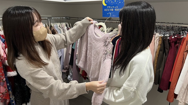 ポケットワーク仙台店での衣装合わせとプロフィール撮影