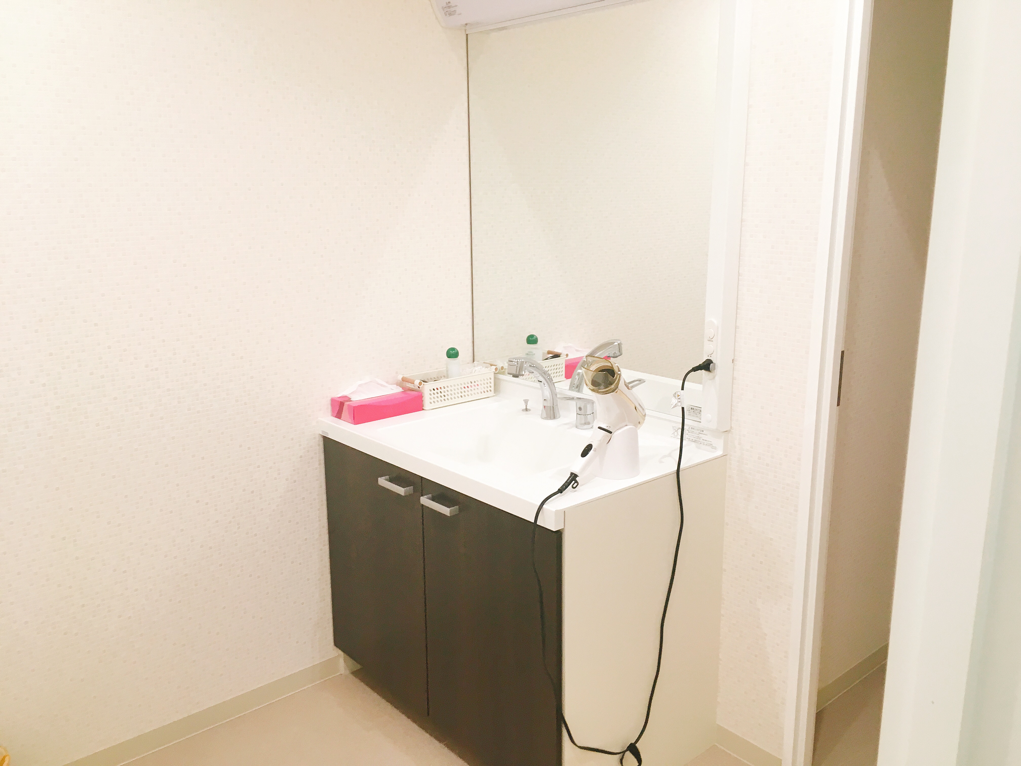 ポケットワークの宿泊設備シャワールーム