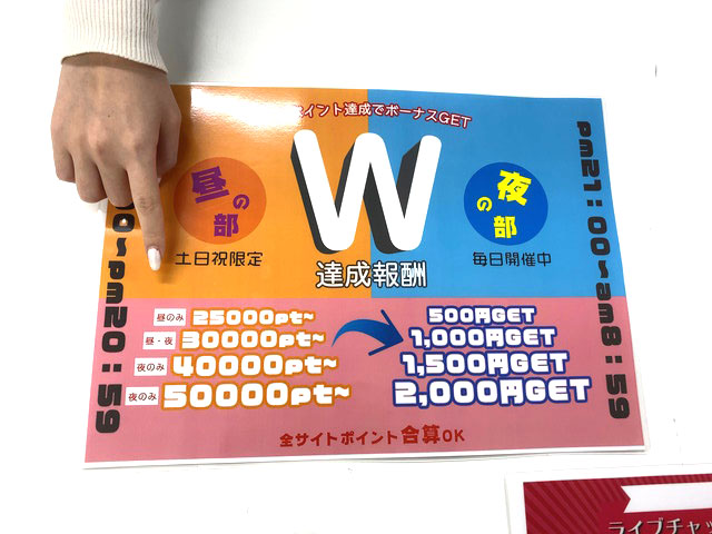 ポケットワーク名古屋の稼げるボーナス一覧