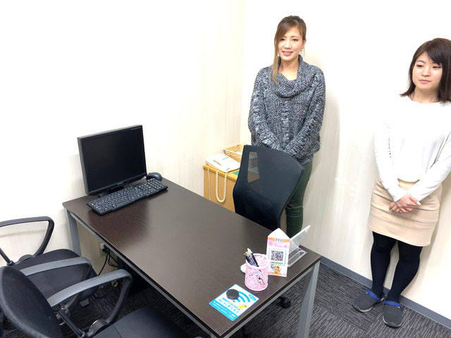 ポケットワーク名古屋でのスタッフとの面談