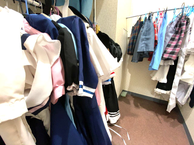 ポケットワーク名古屋の衣装ラック詳細