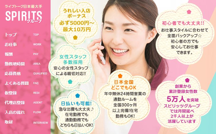 スピリッツグループ千葉店のバナー画像