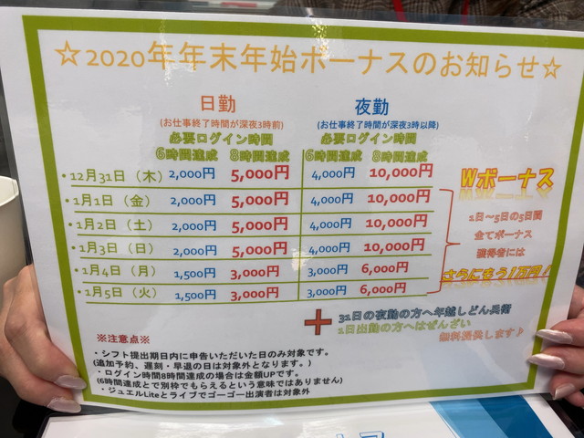 アスタリスクの期間限定ボーナスイベント案内
